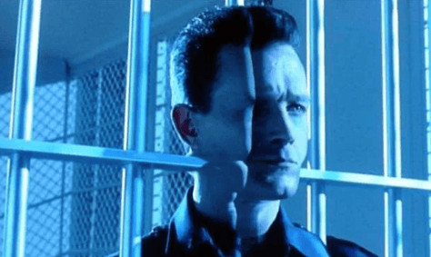 Image of T-1000 also known as the bad AI
